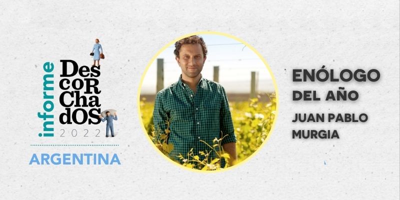 Juan Pablo Murgia, el Enólogo del año para Descorchados
