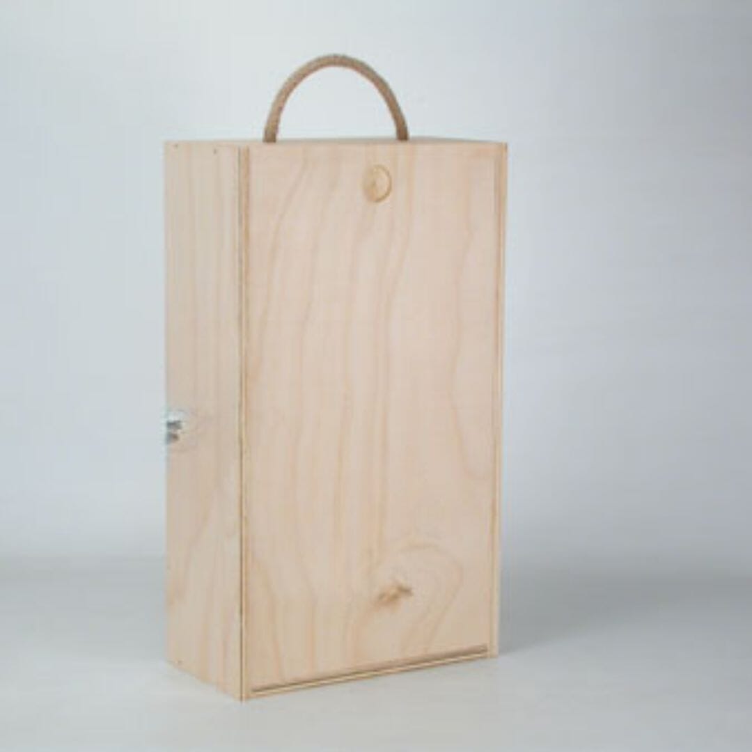 Estuche de Madera Personalizado - 2 Botellas Estuches Viners