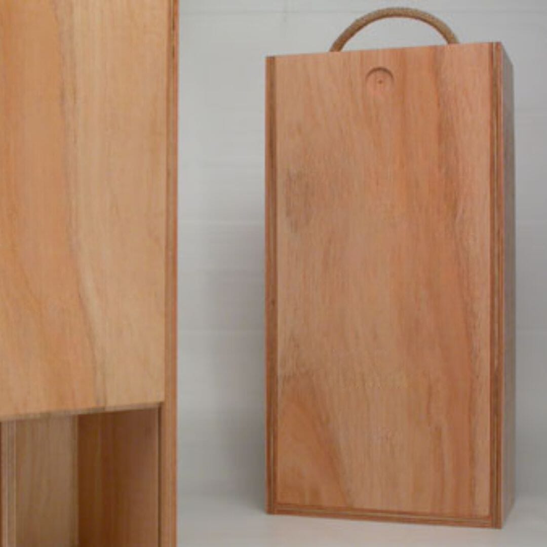 Estuche de Madera Personalizado - 2 Botellas Estuches Viners