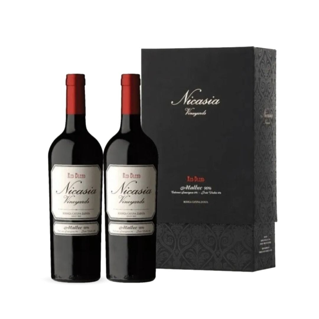 Estuche Nicasia Red Blend - 2 Botellas Vino Catena Zapata