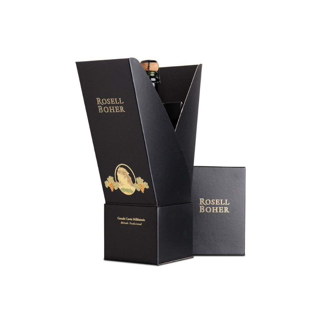 Estuche Espumante Rosell Boher Grand Cuvee Millésimée Vino Rosell Boher