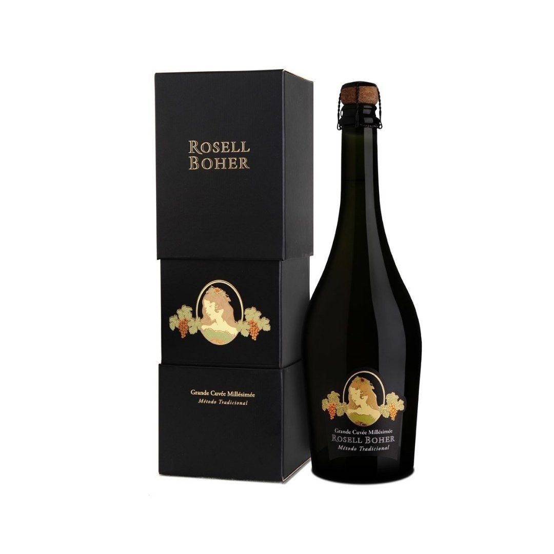 Estuche Espumante Rosell Boher Grand Cuvee Vino Rosell Boher