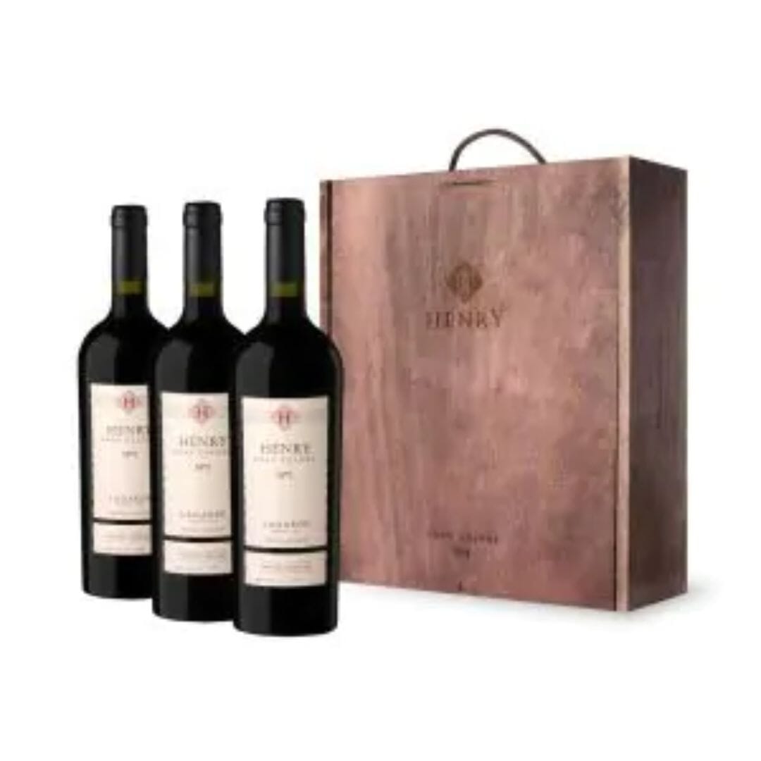 Estuche Henry Gran Guarda N°1 - 3 Botellas Vino Lagarde