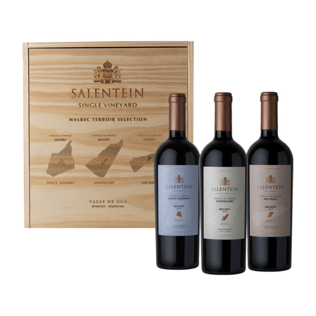 Estuche Salentein Single Vineyards Vino Salentein