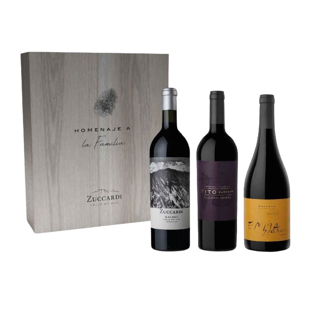 Estuche Zuccardi Homenaje a la Familia Vino Zuccardi Valle de Uco