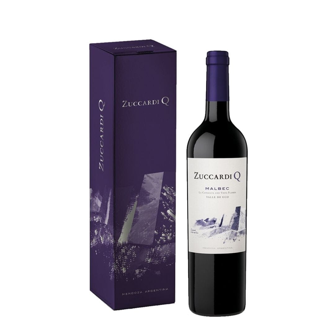 Zuccardi Q Malbec en estuche de cartón Vino Zuccardi Valle de Uco