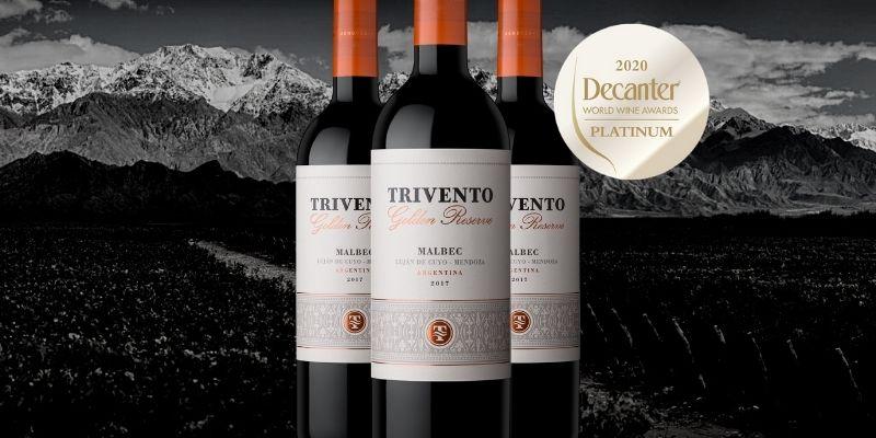 Histórico Reconocimiento para Trivento Golden Reserve Malbec 2018