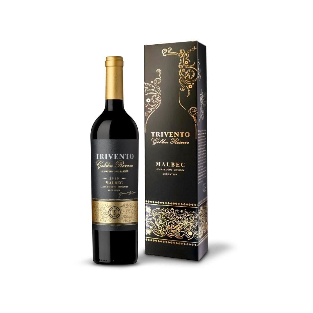 Estuche Trivento Golden Reserve Malbec 2021 Vino Trivento