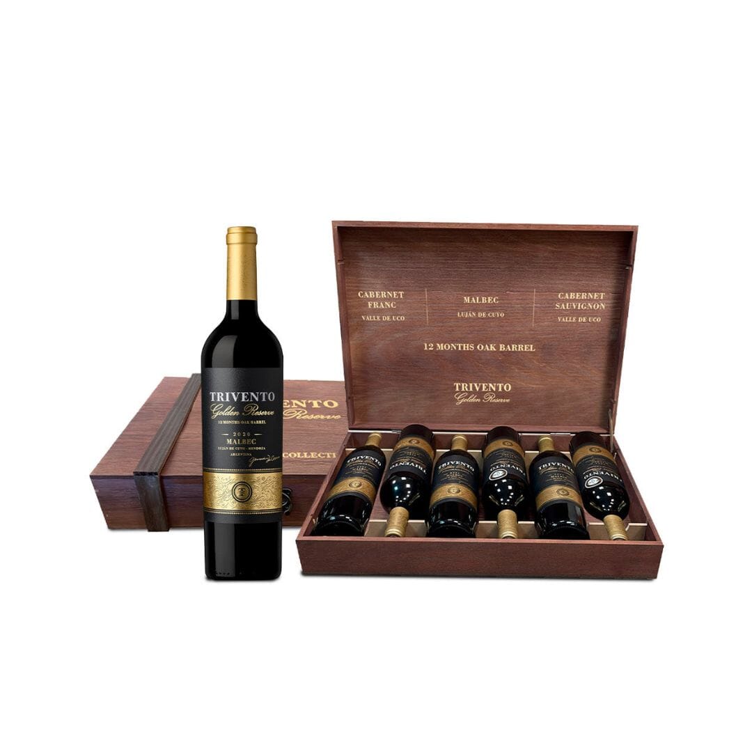 Estuche Trivento Golden Reserve Mix - 6 Botellas Vino Trivento