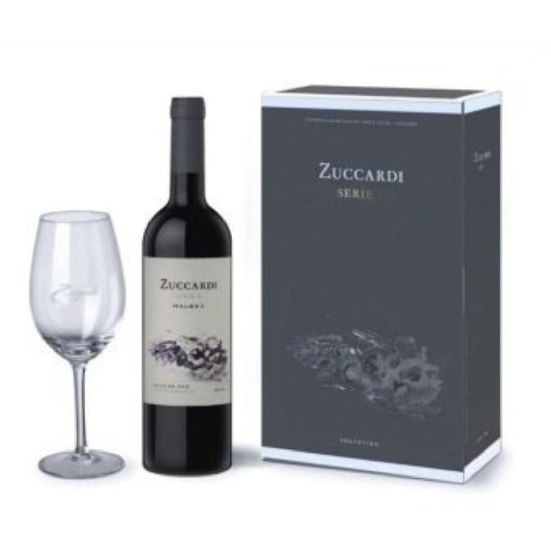 Estuche Zuccardi Serie A + 1 copon Vino Zuccardi Valle de Uco
